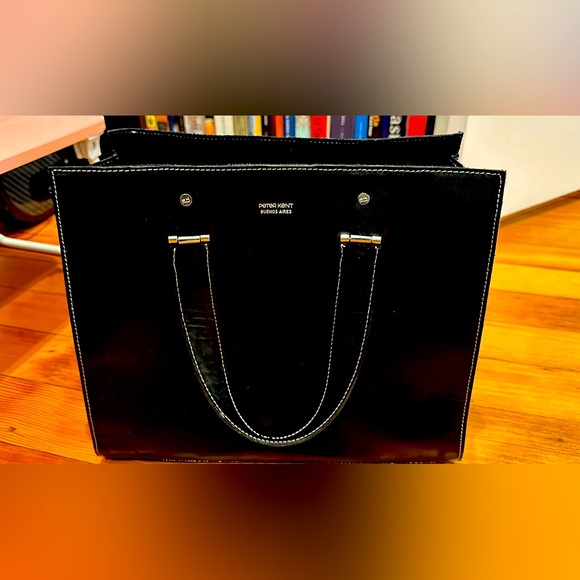Peter Kent black purse - Picture 1 of 2